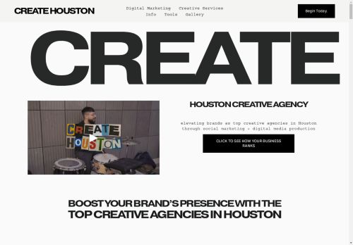 CREATE HOUSTON – Full Service Marketing