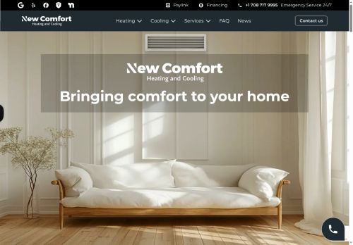 New Comfort Heating and Cooling